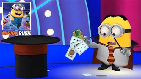 Despicable Me Minion Rush Funny Magician Mini Movieclips Minions