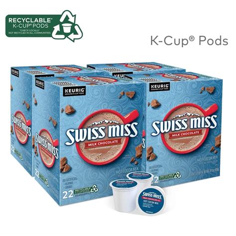 Swiss Miss Milk Chocolate Hot Cocoa Keurig Single Serve K Cup Pods 22 Count 1 Box Lazada PH