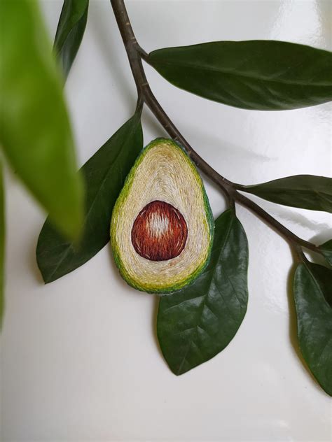 Авокадо Броши | Пикабу