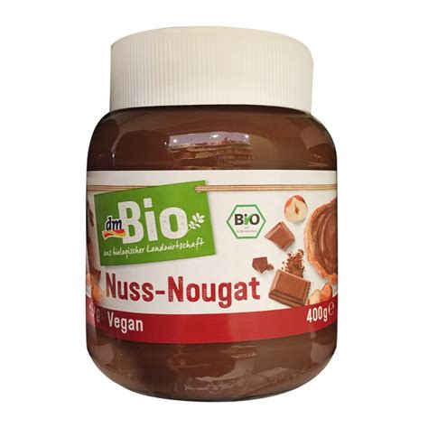 Dmbio Nuss Nougat Creme 400 G Flasche 1er Pack