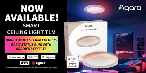 Brighten Your Spaces With Aqara Ceiling Light T1m A Smart Lighting