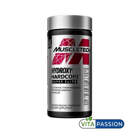 Hydroxycut Hardcore Super Elite 100 Vcaps MuscleTech VitaPassion