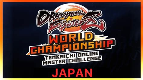 Dragon Ball Fighterz Tenkaichi Online Master Challenge Japan Dbfz Top