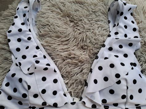 Polka Dot Two Piece Bikini On Carousell