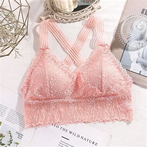 Soutien gorge en dentelle Femmes Sexy Lingerie Dentelle Poitrine Tube Top Beauté Dos Soutien