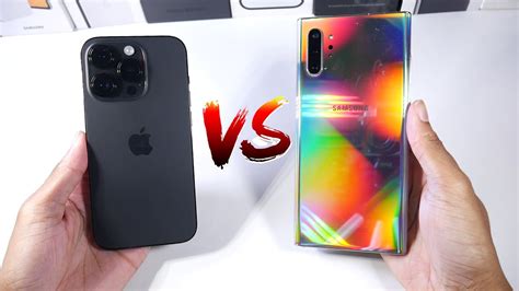 Samsung Galaxy Note 10 Plus Vs Iphone 14 Pro Cameras Speed Test
