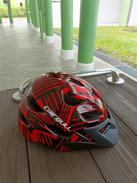 Kids Carbull Helmet, Sports Equipment, Bicycles & Parts, Parts ...