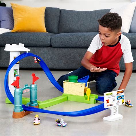 Hot Wheels Circuit Mario Kart Slam Smyths Toys France