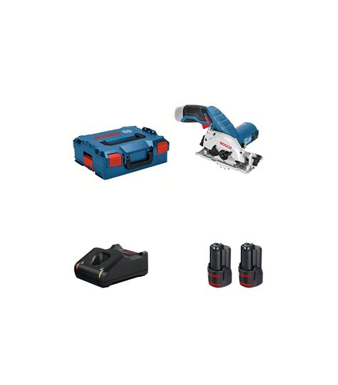 Scie Circulaire Bosch Gks V Li Solo Coffret Lboxx Clickoutil