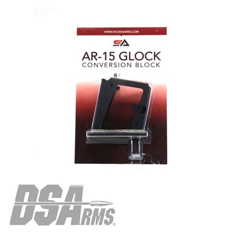 Sylvan Arms Ar 15 To 9mm Glock Type Magazine Conversion Block