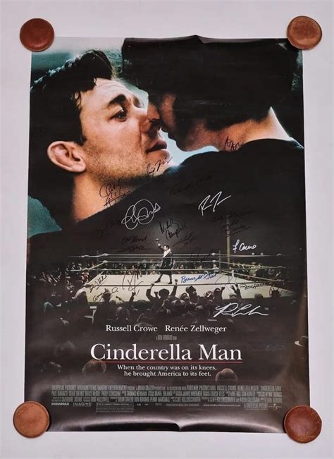 "Cinderella Man" Cast Autographed Poster - YourPremierMemorabilia