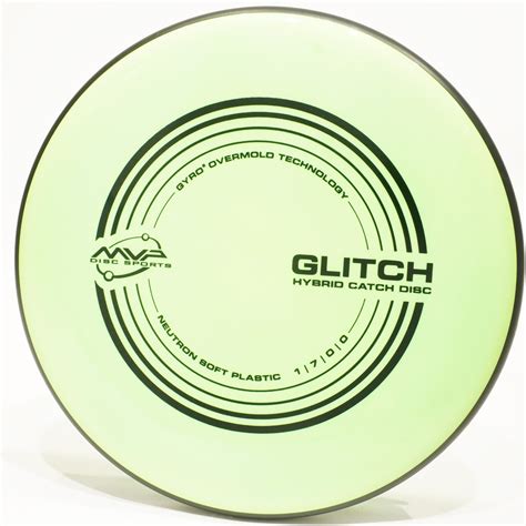 Mvp Neutron Soft Glitch Disc Golf Putter And Approach Disc
