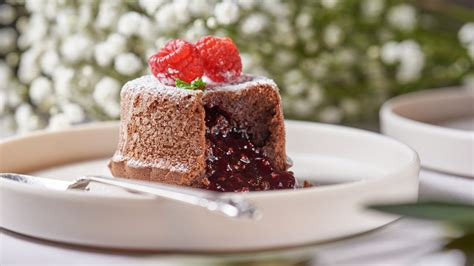 Valentine S Day Chocolate Raspberry Lava Cake Recipe