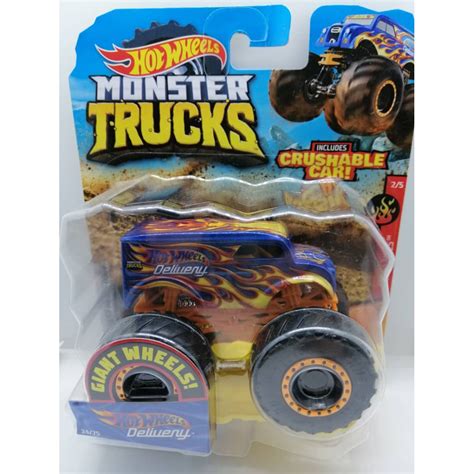 Hot Wheels Monster Trucks Dairy Delivery Shopee Malaysia