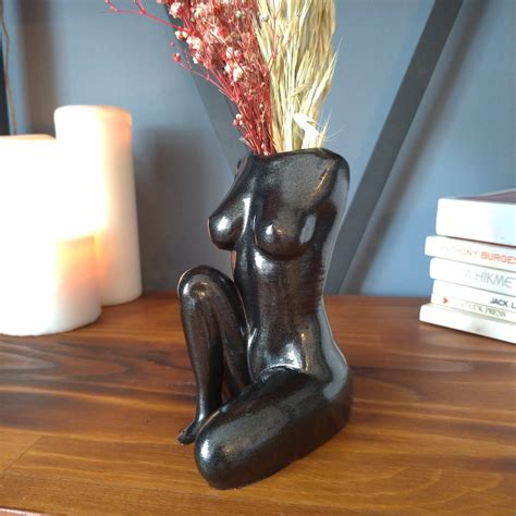 Woman Body Vase Female Torso 3D Printed Naked Body Flower Etsy