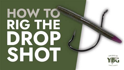 Rigging The Drop Shot Rig For BEGINNERS YouTube