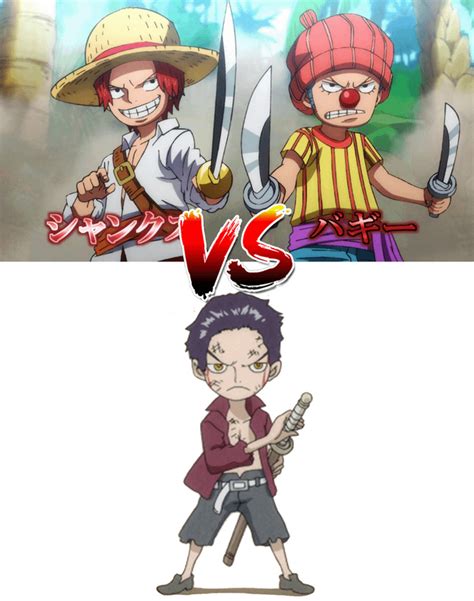 Kid Shanks and Kid Buggy Vs Kid Mihawk (2v1) Who would win? Just based on your intuition. : r ...