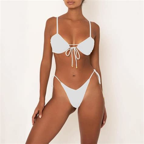 Maillot de bain fendu imprimé pour femmes d été Maillots de bain de plage Bikini nochalofo zly