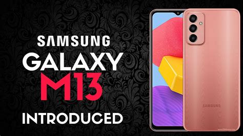 Samsung Galaxy M13 | specifications & features & review - YouTube