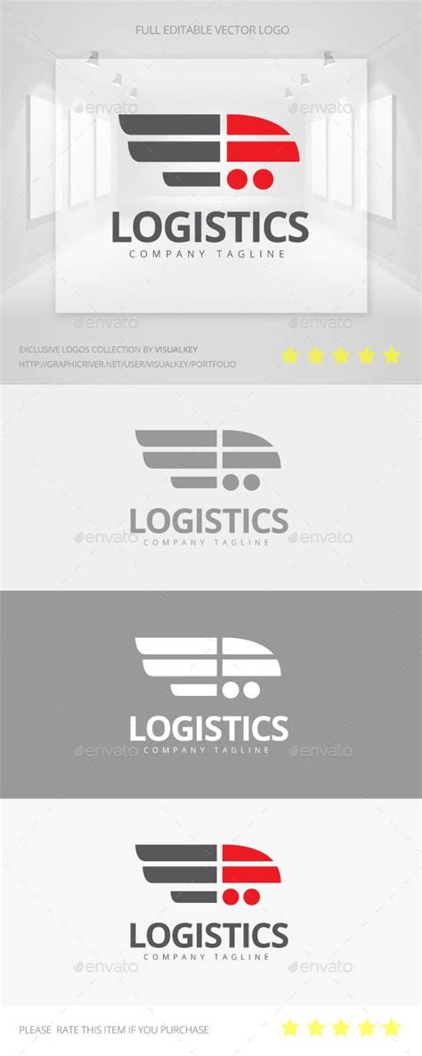 Logistics Logo | Logistics logo, Logistics design, Brochure design template