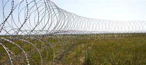 Армированная колючая лента (АКЛ) спирального типа (объемная АКЛ)