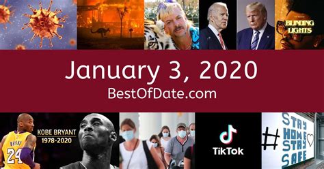January 3 2020 Facts Nostalgia And News