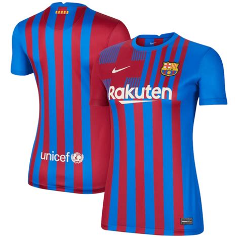 Barcelona 21/22 Women’s Home Jersey by Nike - JerseyMotion