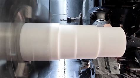 Cnc Machining Teflon On The Puma 2600sy Ii Lathe Dn Solutions Youtube