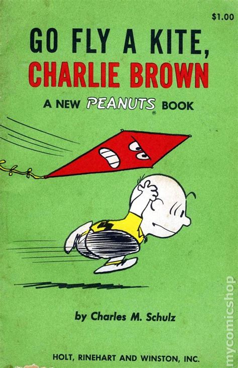 Go Fly A Kite Charlie Brown Sc 1960 Peanuts Book 1st Edition Comic Books