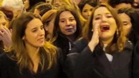 El grito de Irene Montero y Pam Mujeres con pene mujeres con vagina hay más mujeres de las