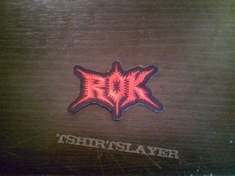 Rok Logo Patch Tshirtslayer Tshirt And Battlejacket Gallery