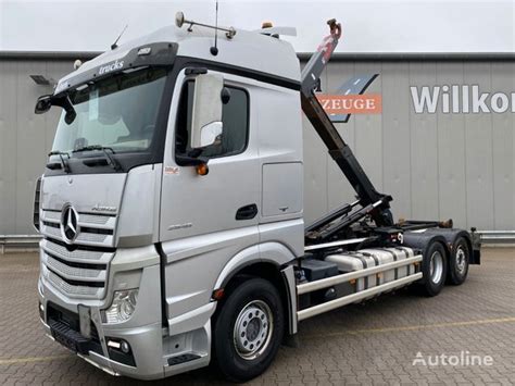 Mercedes Benz Actros 2548 Abrollkipper kaufen Deutschland Stuhr Groß