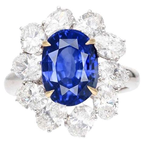 Flawless Grs Certified 575 Carat Royal Blue No Heat Blue Sapphire