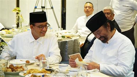 Nasdem Merapat Ke Prabowo Gibran Cak Imin Koalisi Perubahan Resmi