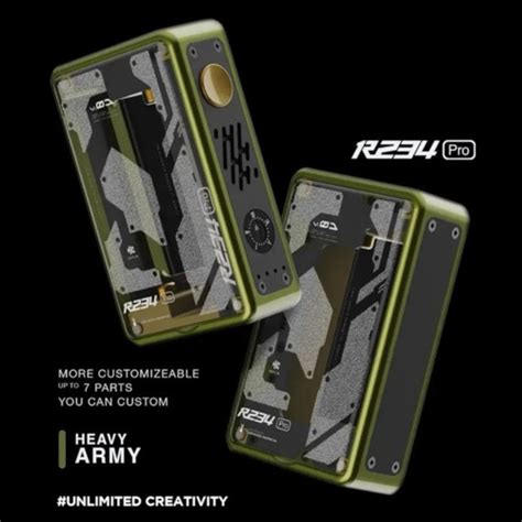 Jual Hotcig R Pro Box Mod Only Heavy Army Authentic By Hotcig X