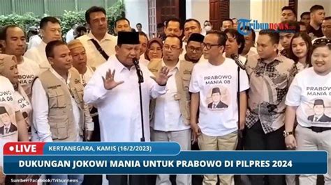 Janji Prabowo Jika Terpilih Jadi Presiden Teruskan Program Jokowi