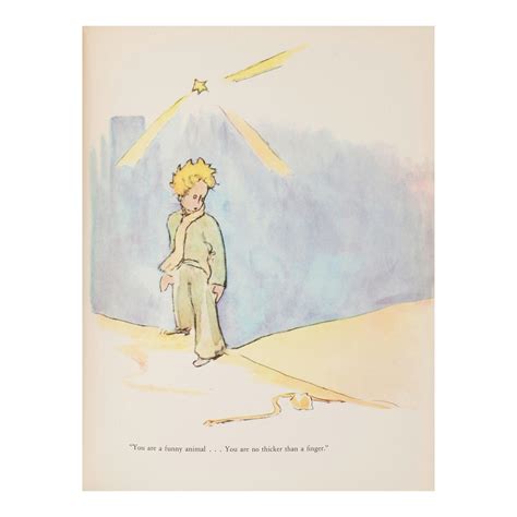 Bonhams : SIGNED COPY OF THE LITTLE PRINCE. SAINT-EXUPÉRY, ANTOINE DE