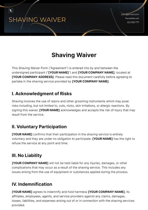 Haunted House Waiver Template - prntbl.concejomunicipaldechinu.gov.co