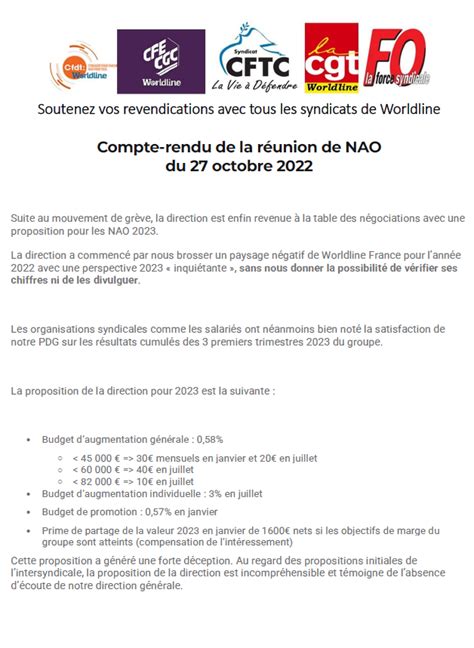 Compte Rendu De La R Union De Nao Du Octobre Site De La