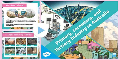 Primary, Secondary, and Tertiary Industry in Australia