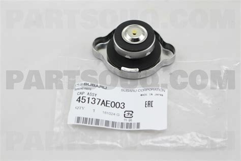 CAP ASSY 45137AE001 | Subaru Parts | PartSouq