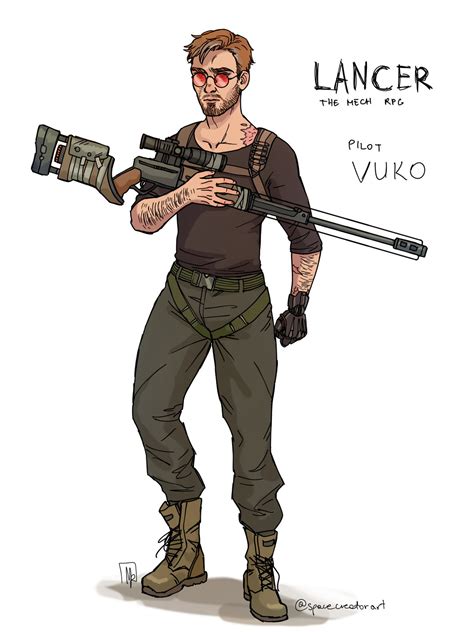 LANCER Vuko unmasked by TheMela485 on DeviantArt