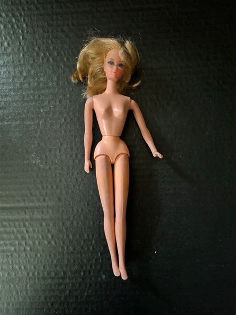 Vintage Mod Live Action Barbie Doll S Nude Tnt Poseable