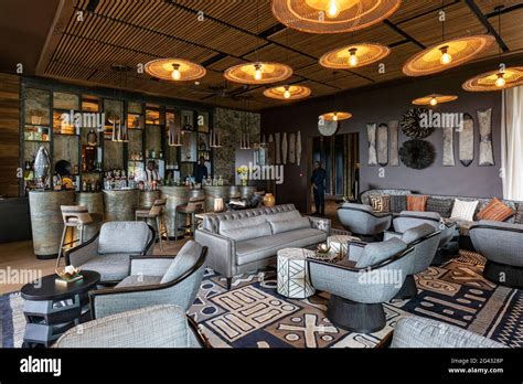 bar  lounge area   luxury resort  stock photo alamy