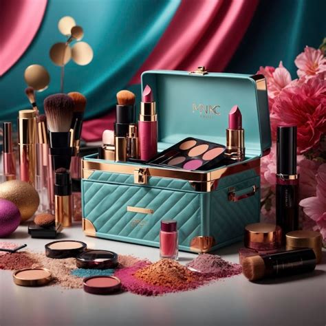 Premium Ai Image Concept Design Female Makeup Box