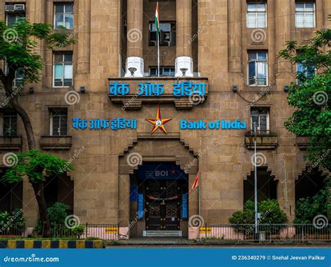 Bank Of India Head Office Building Built By British In South Mumbai