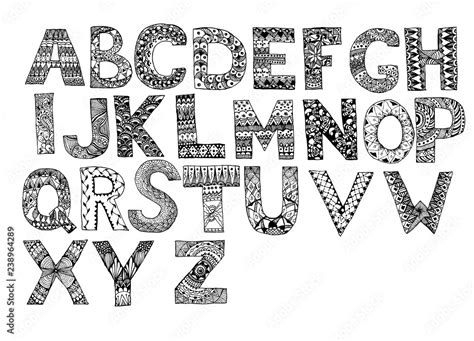 Doodle Alphabet