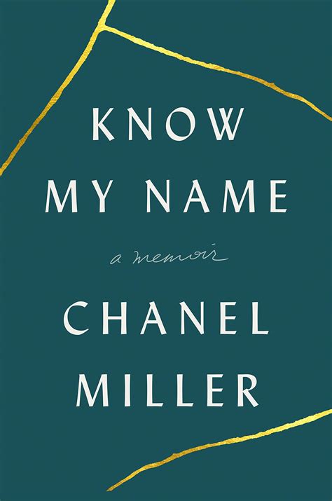 Know My Name by Chanel Miller: 2019 Autobiography finalist - National
