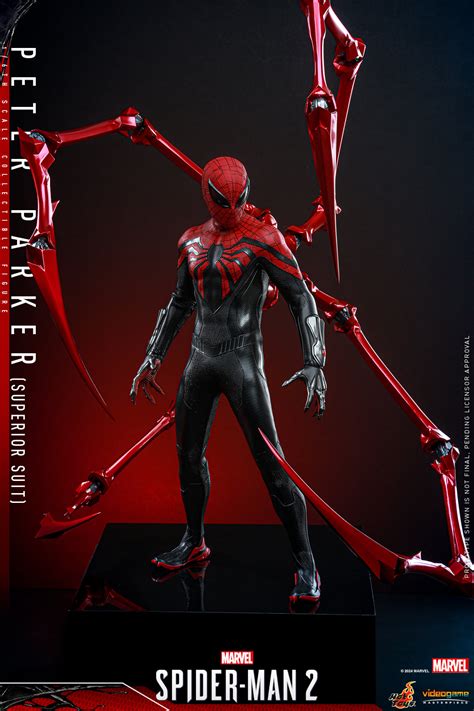 Hot Toys VGM 61 Marvels Spider Man 2 Peter Parker Superior Suit