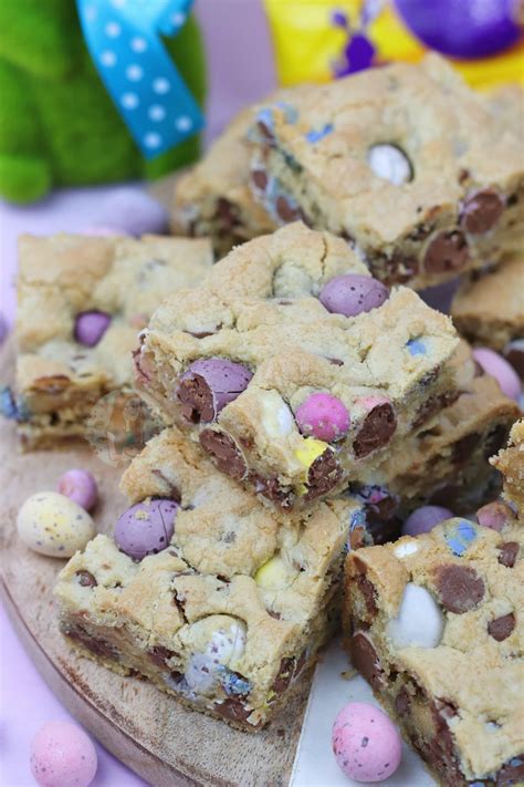 Mini Egg Cookie Bars Jane S Patisserie